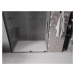 MEXEN/S - Velár posuvné sprchové dvere 160, transparent, čierna 871-160-000-01-70