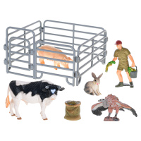 Zoolandia býk so zvieratkami z farmy s doplnkami