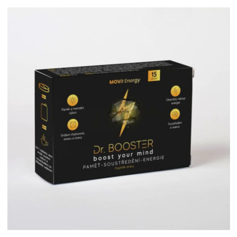 Dr. Booster - pamäť, sústredenie, energia MOVit Energy15 vegánskych tbl.