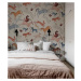 WALLCOLORS Oriental Animals Beige  wallpaper - tapeta POVRCH: Prowall Eco