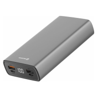 SWISSTEN ALUMINUM POWER BANK 20000 mAh 20W POWER DELIVERY GREY