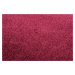 Kusový koberec Eton vínově červený čtverec - 80x80 cm Vopi koberce