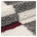 Kusový koberec Gala 2505 red Rozmery koberca: 100x200