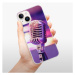 Odolné silikónové puzdro iSaprio - Vintage Microphone - iPhone 15