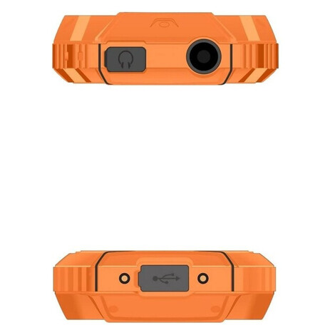 EVOLVEO StrongPhone Z6 vodotesný odolný Dual SIM telefón oranžový