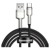Kábel USB cable for USB-C Baseus Cafule, 66W, 2m (black)