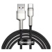 Kábel USB cable for USB-C Baseus Cafule, 66W, 2m (black)