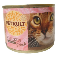 PETKULT  cat konz. KURACIA - 185g (10 + 2 gratis)
