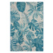 Kusový koberec Flair 105618 Tropical Leaves Turqouise – na ven i na doma - 240x340 cm Hanse Home