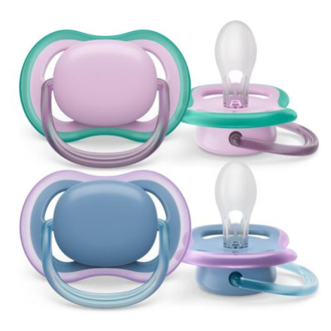 Philips AVENT Cumlík Ultra air neutral 6-18m dievča modrá 2ks