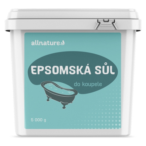 Allnature Epsomská soľ, 5 kg