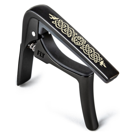 Dunlop Trigger Fly Capo Celtic Knot Edition Curved Black