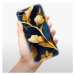Odolné silikónové puzdro iSaprio - Gold Leaves - iPhone 7 Plus