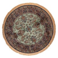 Zelený okrúhly koberec ø 160 cm Raz – White Label