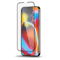 Spigen tR Slim HD ochranné sklo iPhone 13/13 Pro čierne