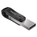 SanDisk iXpand Go, 64 GB, USB 3.0, Lightning, čierno-strieborný