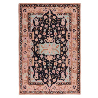 Ružový ručne tkaný vlnený koberec 120x170 cm Blossom Traditional – Flair Rugs