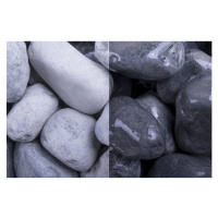 Granulati Zandobbio Okrasné kamene Nero Ebano 40/60 mm 25 kg