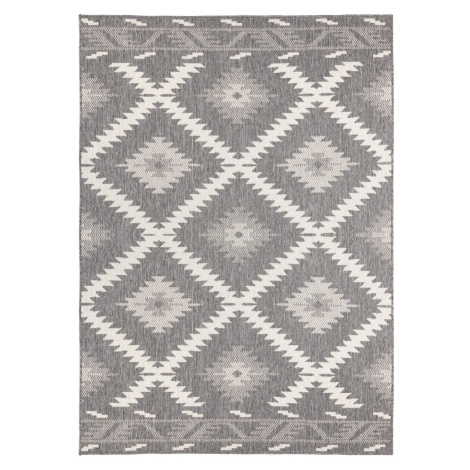 Kusový koberec Twin Supreme 103428 Malibu grey creme – na ven i na doma - 80x250 cm NORTHRUGS - 