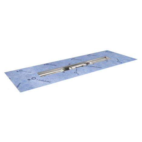 I-Drain Linear 54 - Sprchový žľab z nehrdzavejúcej ocele, dĺžka 100 cm, s hydroizoláciou ID4M100
