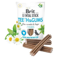 Brit Dental Stick Teeth & Gums with Chamomile & Sage 7pcs