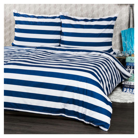 4home Bytový textil - Bavlnené obliečky 140x200 cm, Navy 205844