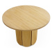 Jedálenský stôl v dubovom dekore Woodman Soft, ø 98 cm