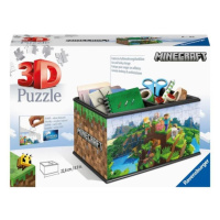 Ravensburger Minecraft 3D Puzzle úložná krabica - 216 dielikov