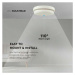 Stropné LED svietidlo 12W, 4000K, 1160lm, IP54, biele VT-8095 ,151x38mm (V-TAC)