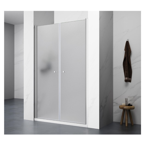 AQUALINE - PILOT otočné sprchové dvere dvojkrídlové 800 PT082