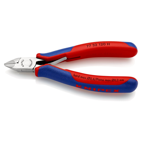 KNIPEX Kliešte cvikacie bočné pre elektroniku 7732120H