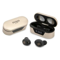 Slúchadlá Guess GUTWST31ED TWS Bluetooth earphones + docking station gold (GUTWST31ED)