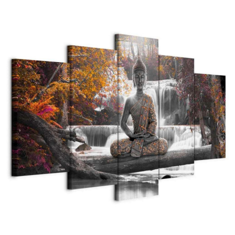 artgeist OBRAZ NA PLÁTNE, krajina a príroda, Budha, 100/50/1,2 cm