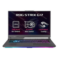 ASUS ROG Strix G17 G713PV-LL045W, Ryzen 9 7845HX, 17.3˝ 2560x1440 QHD, RTX 4060/8GB, 32GB, SSD 1