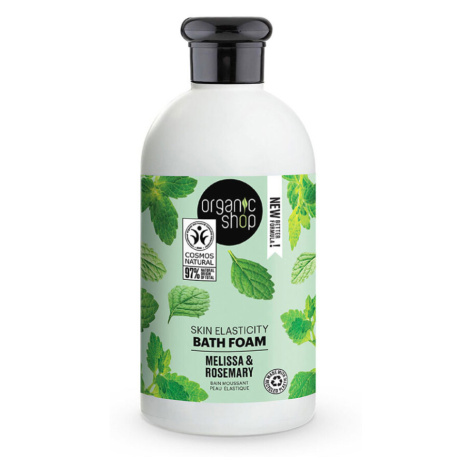 ORGANIC SHOP Kúpeľová pena Melissa a rozmarín 500 ml