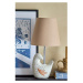 Béžová stolová lampa s textilným tienidlom (výška 40 cm) Kylie – Bloomingville