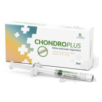 CHONDROPLUS intraartikulárna injekcia, s 2 % HA a 1 % syntetického peptidu 2 ml