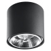 Čierne stropné svietidlo Nice Lamps Luigi