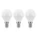 Súprava 3 LED žiaroviek EMOS Classic Mini Globe Neutral White, 5W E14