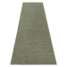 Tmavozelený behúň Mint Rugs Supersoft, 80 x 250 cm