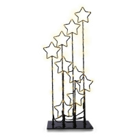 DecoKing Vianočná LED dekorácia s hviezdami, 16 cm