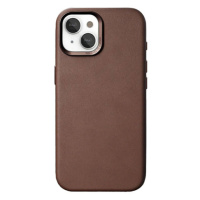 Woodcessories kryt Bio Leather Case MagSafe pre iPhone 15 Plus - Brown