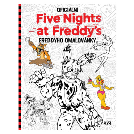 XYZ Oficiální Five Nights at Freddy's: Freddyho omalovánky