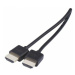 HDMI 2.0 high speed kábel ethernet A vidl.-A vidl. slim 1,5m (EMOS)