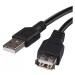 EMOS S70201 USB KABEL 2.0 A VIDLICA A ZASUVKA 2M