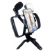 Combo selfie with tripod for live broadcast with LED flash and micro and remote control TL-49T