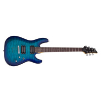 Schecter C-6 Plus Ocean Blue Burst