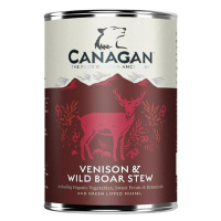 CANAGAN Venison & wild boar stew konzerva pre psov 400 g