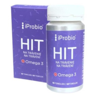 IPROBIO Hit na trávenie + omega 3 60 kapsúl