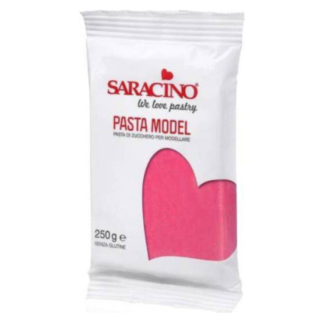 Modelovací hmota Saracino sytě růžová 250 g - Saracino
